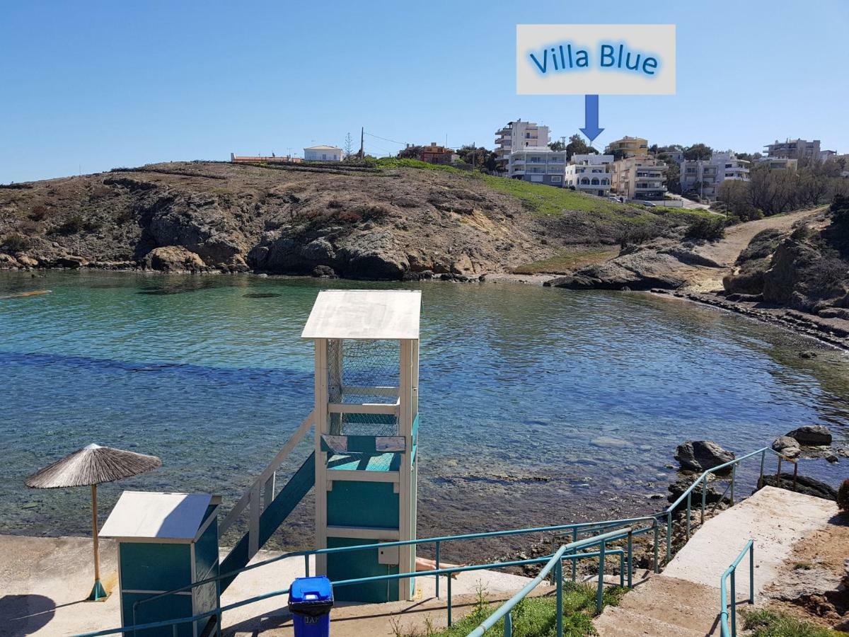 Villa Blue. Two Storey House, 100 Meters From Sea Rafína Zewnętrze zdjęcie